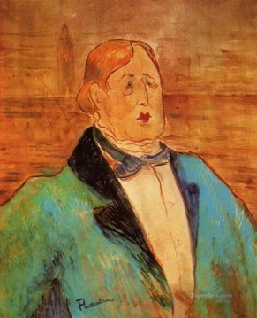  1895 Obras - retrato de oscar wilde 1895 Toulouse Lautrec Henri de